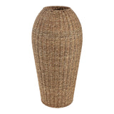 Omega Natural Woven Seagrass Vase