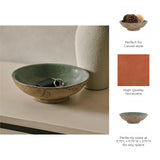 Emoryland Green/Brown Bowl