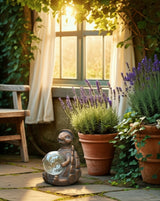 Orangetree Antique Copper Turtle Solar Orb