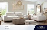 Fallon Barley Fabric Sofa - Ornate Home