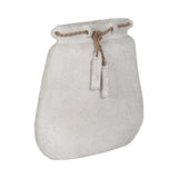 Gerber White Ecomix Vase with Jute Detail