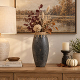 Byronholm Black/Tan Vase