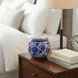 Rockland Blue/White Neroli and Basil Chinoiserie Candle