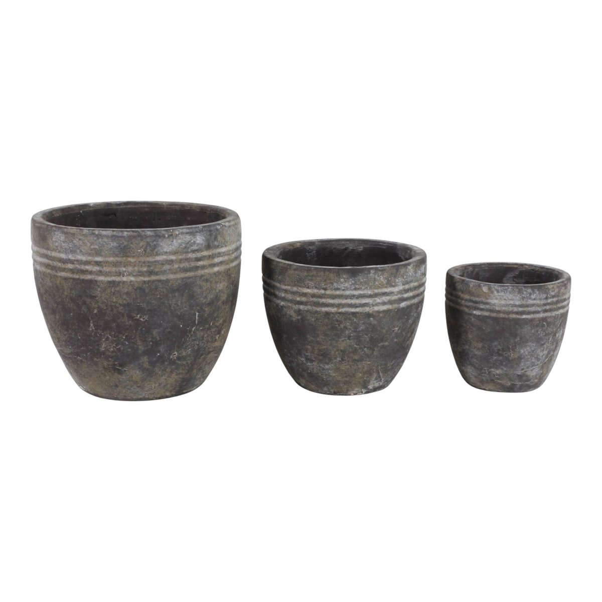 Edgegate Brown Planters (Set of 3)