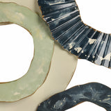 Stauffer Multicolor Open Cut Out Discs Metal Wall Decor