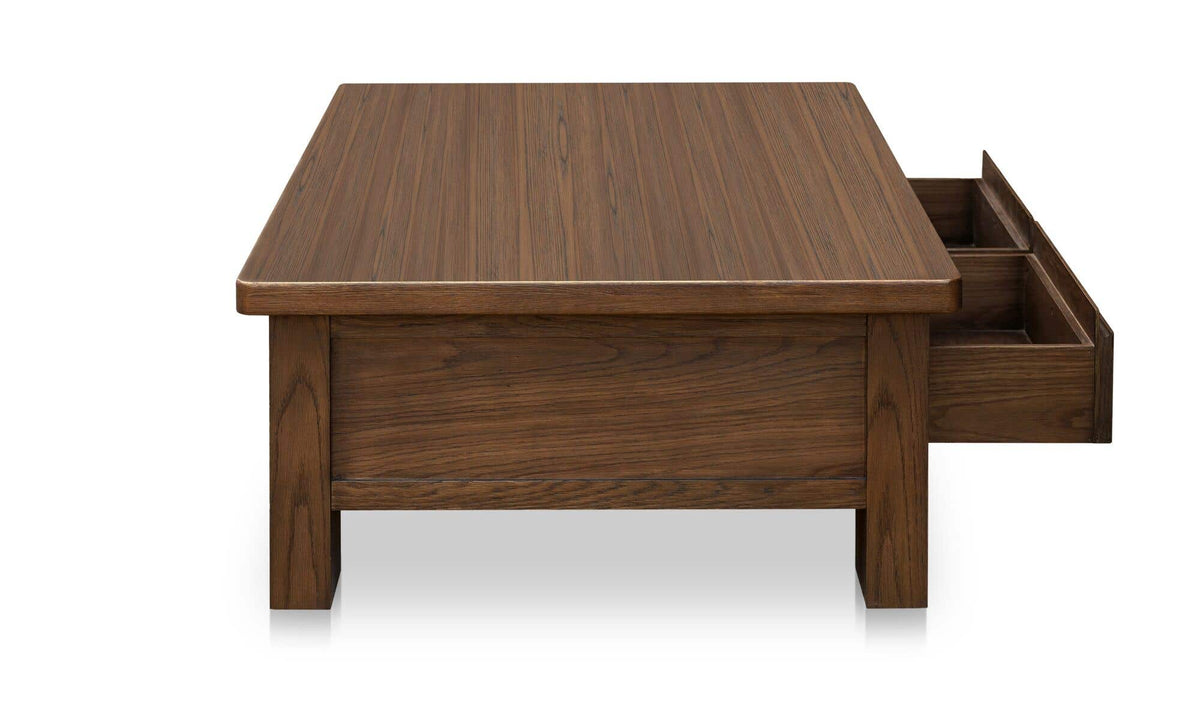 Graham Dark Brown Storage Coffee Table