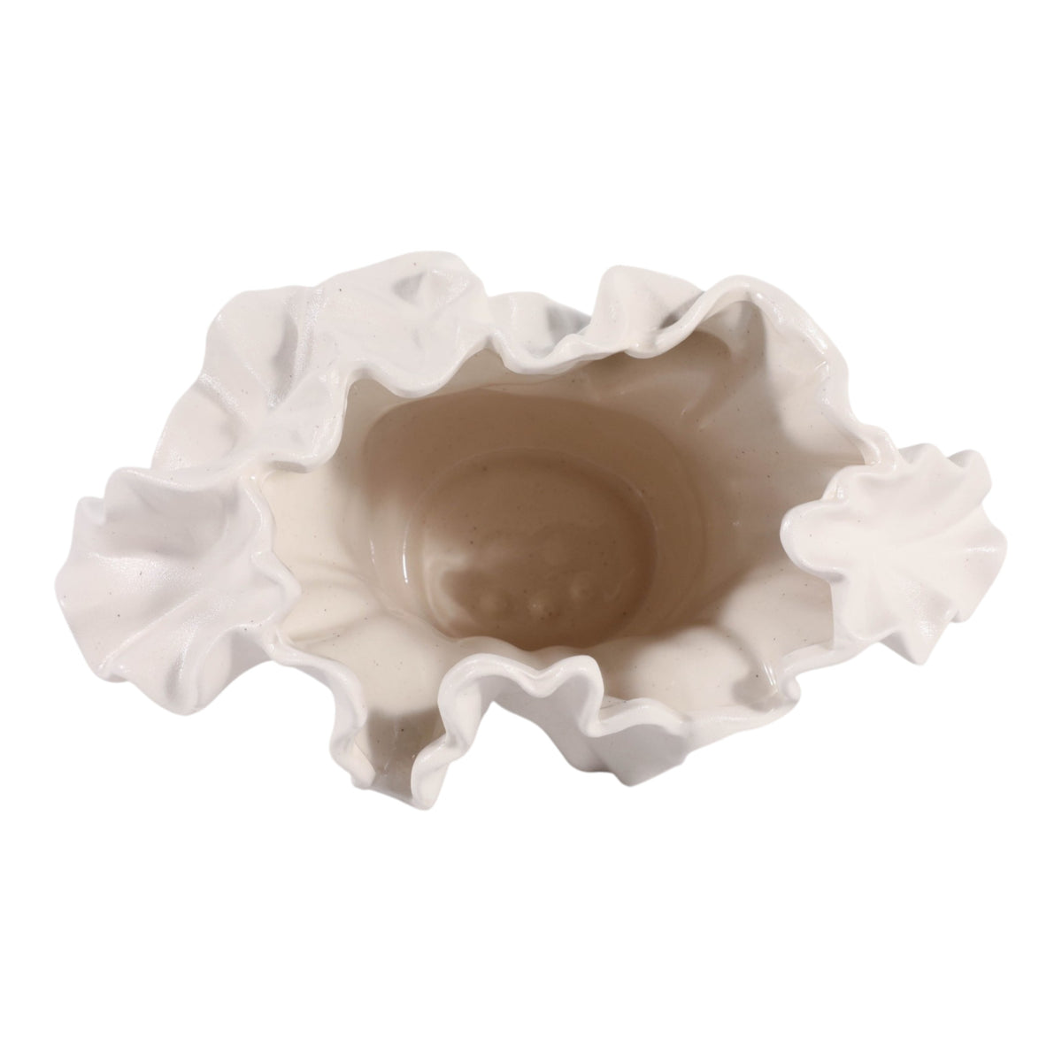 Alderport White/Ivory Small Vase