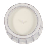 Renoville White Magnolia and Lily Fluted Candle