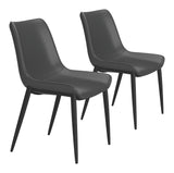 Magnus Black Dining Chair (Set of 2)