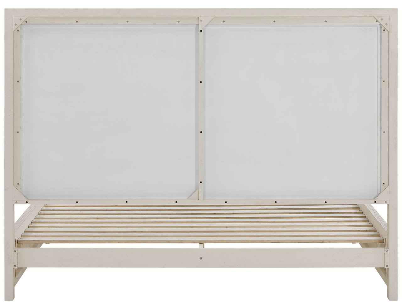 Modern Mist/Haze King Panel Bed