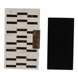 Siberia Brown/Ivory Boxes with Hardware (Set of 2)