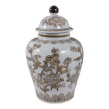Dougalton Brown/White Chinoiserie