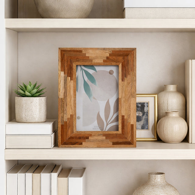 Vinton Natural Wood 5x7 Layers Photo Frame