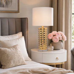 Dentonlake Gold/White Lamp