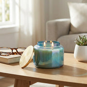 Dashholm Blue/Gold Jasmine Luster Candle