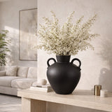 Burtonholm Black Vase - 18763-02EC