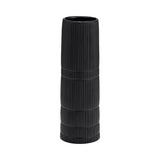 Rollingwood Matte Black Ceramic Lined Cylinder Vase