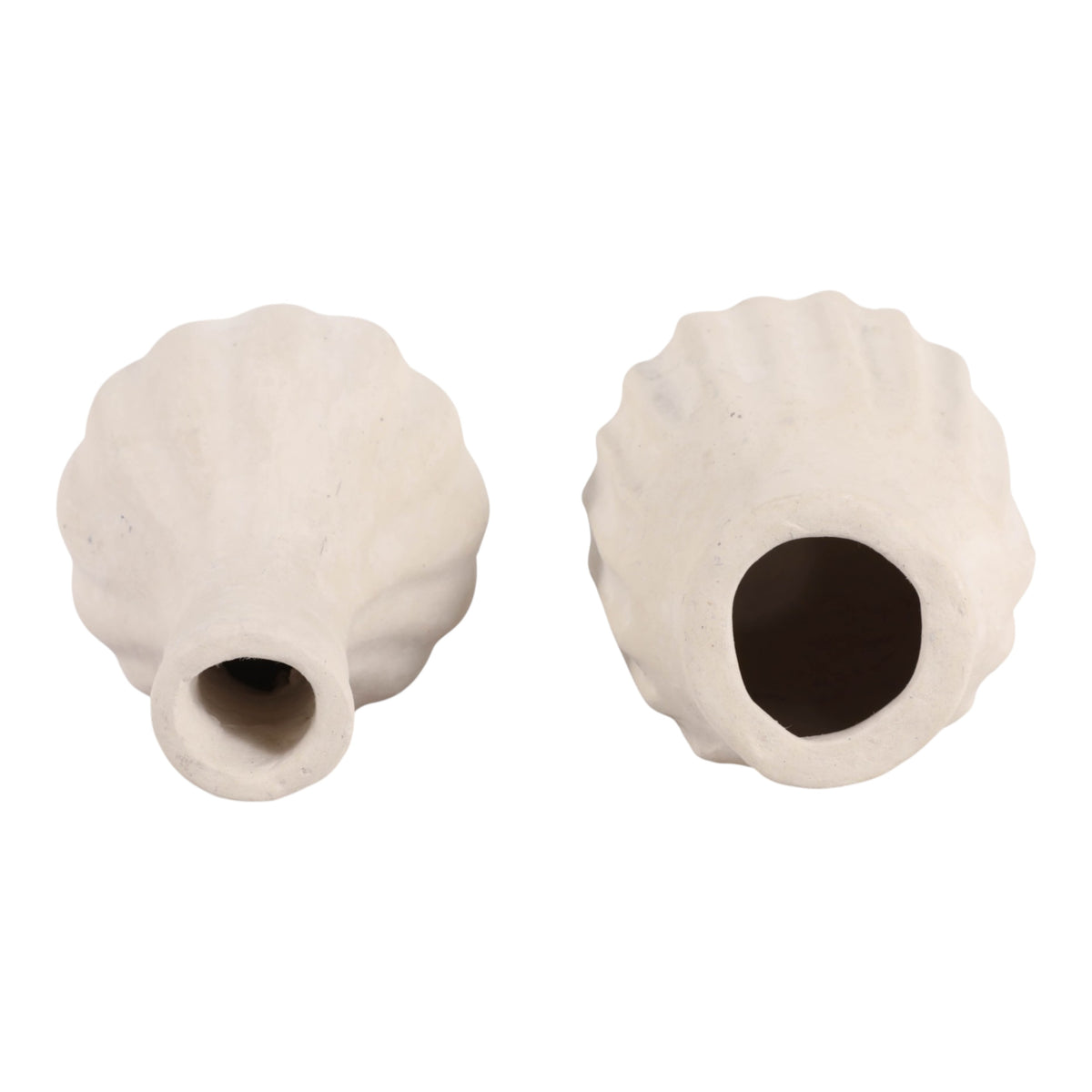 Dovermore Ivory/White Vases (Set of 2)