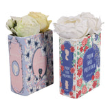 Aptos Multicolor Jane Austen Novels Book Vases (Set of 2)