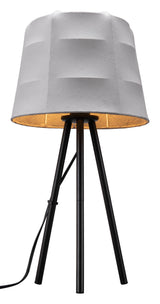 Mozzi Gray & Black Table Lamp