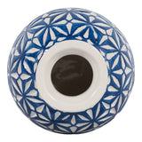 Wheeler Blue Small Ceramic Daisy Vase