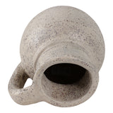 Shermangrove White Terracotta Jug with Handle