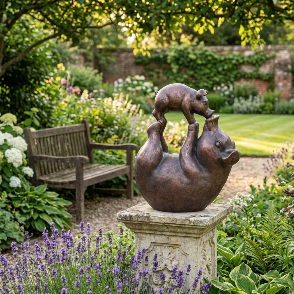 Gunnwood Bronze Garden Statuary