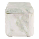 La Quinta Ivory/Green Marble Box