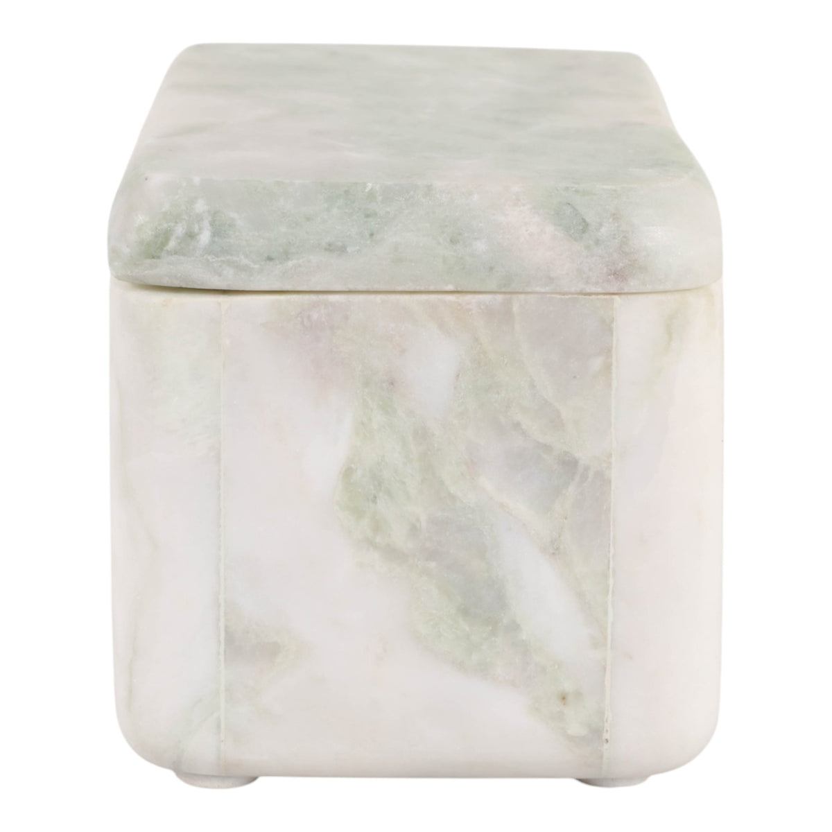 La Quinta Ivory/Green Marble Box
