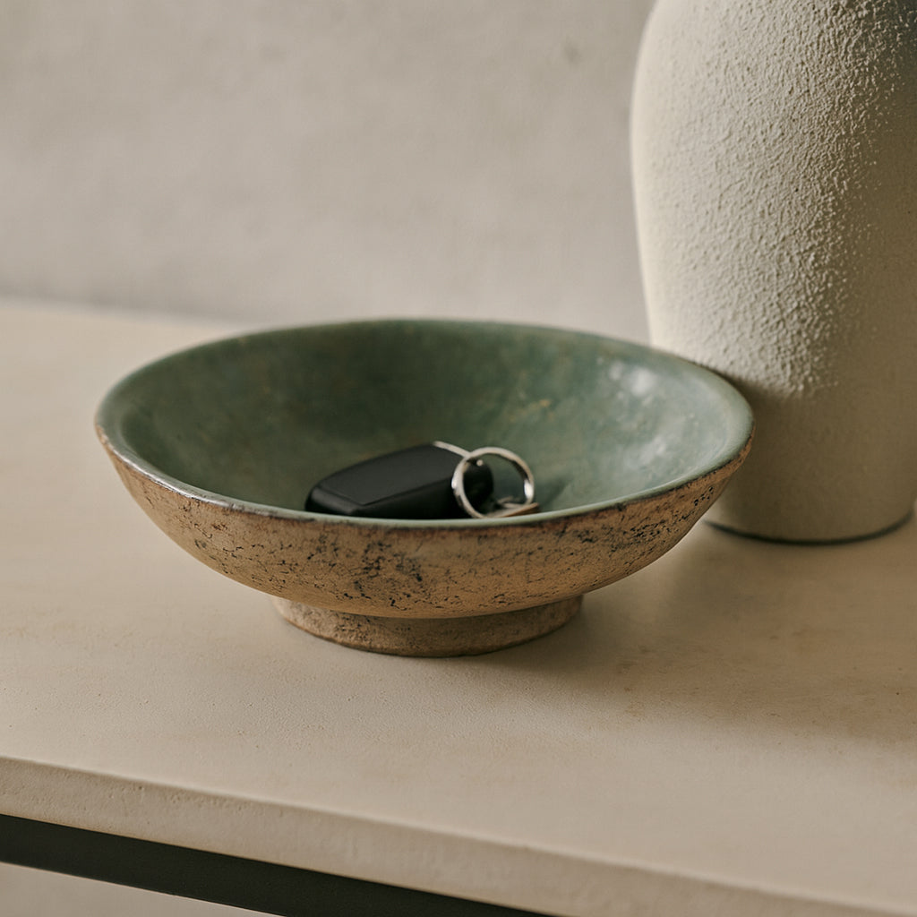 Emoryland Green/Brown Bowl