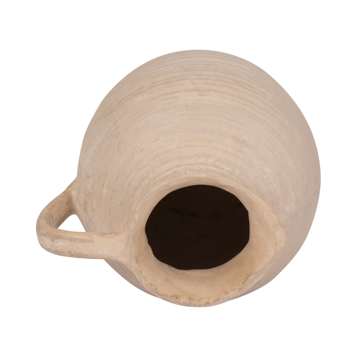 Grangeville Ivory Paper Mache Pitcher