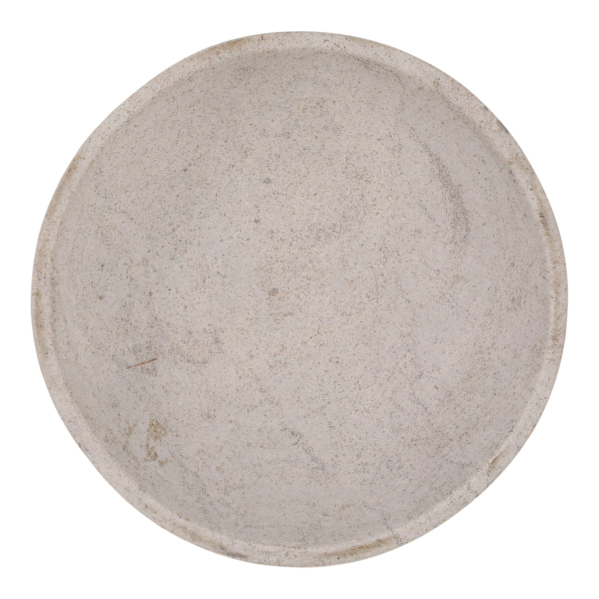 Nateview White/Tan Bowl