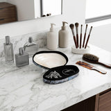 Potrero Natural/White Pearlized Shell Decorative Box