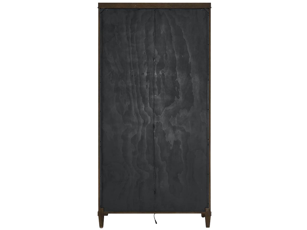 Montclair Cocoa Oak Doors Cabinet