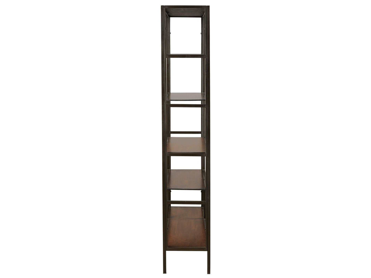 Frankwell Brown/Black Bookcase - Ornate Home