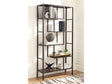 Frankwell Brown/Black Bookcase - Ornate Home