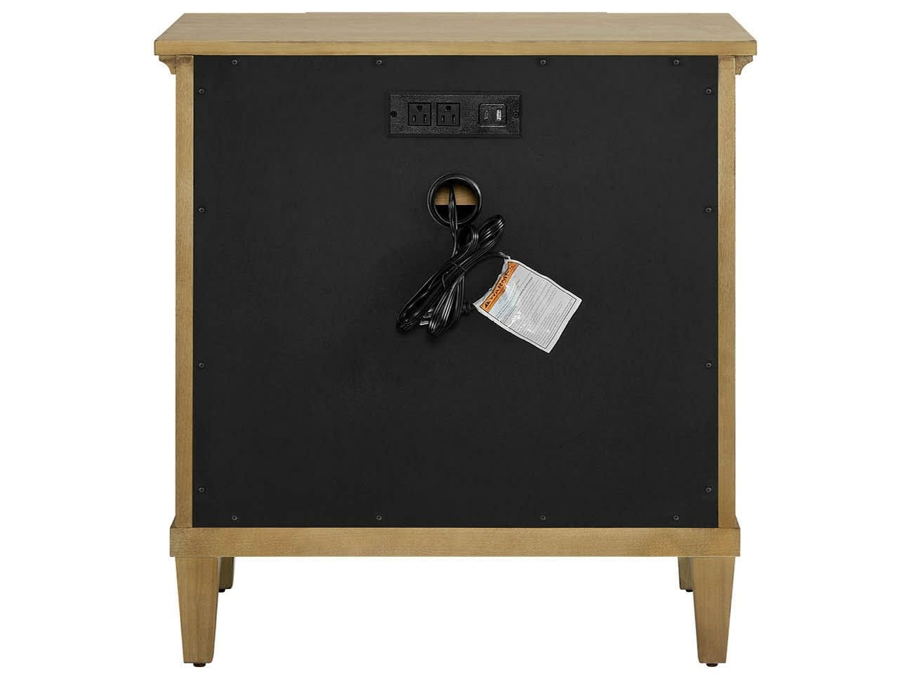 Birchaven Brindle 3 Drawer Nightstand