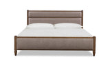 Ascott Mulch/Pecan Pie California King Upholstered Storage Bed
