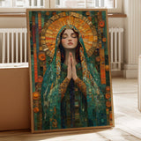 Serenity in Mosaic Light