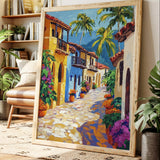 Sunlit Pathways of Color