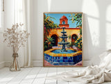 Sunlit Courtyard Reverie