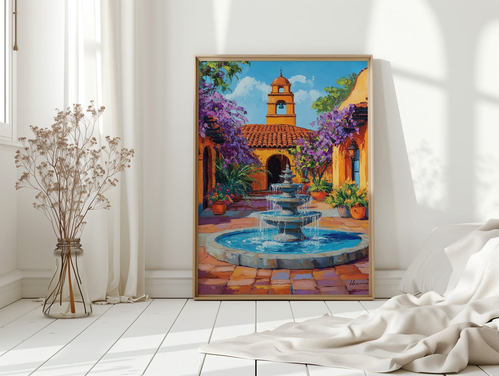Sunlit Oasis Reverie