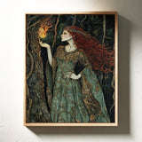 Ember's Light in the Forest