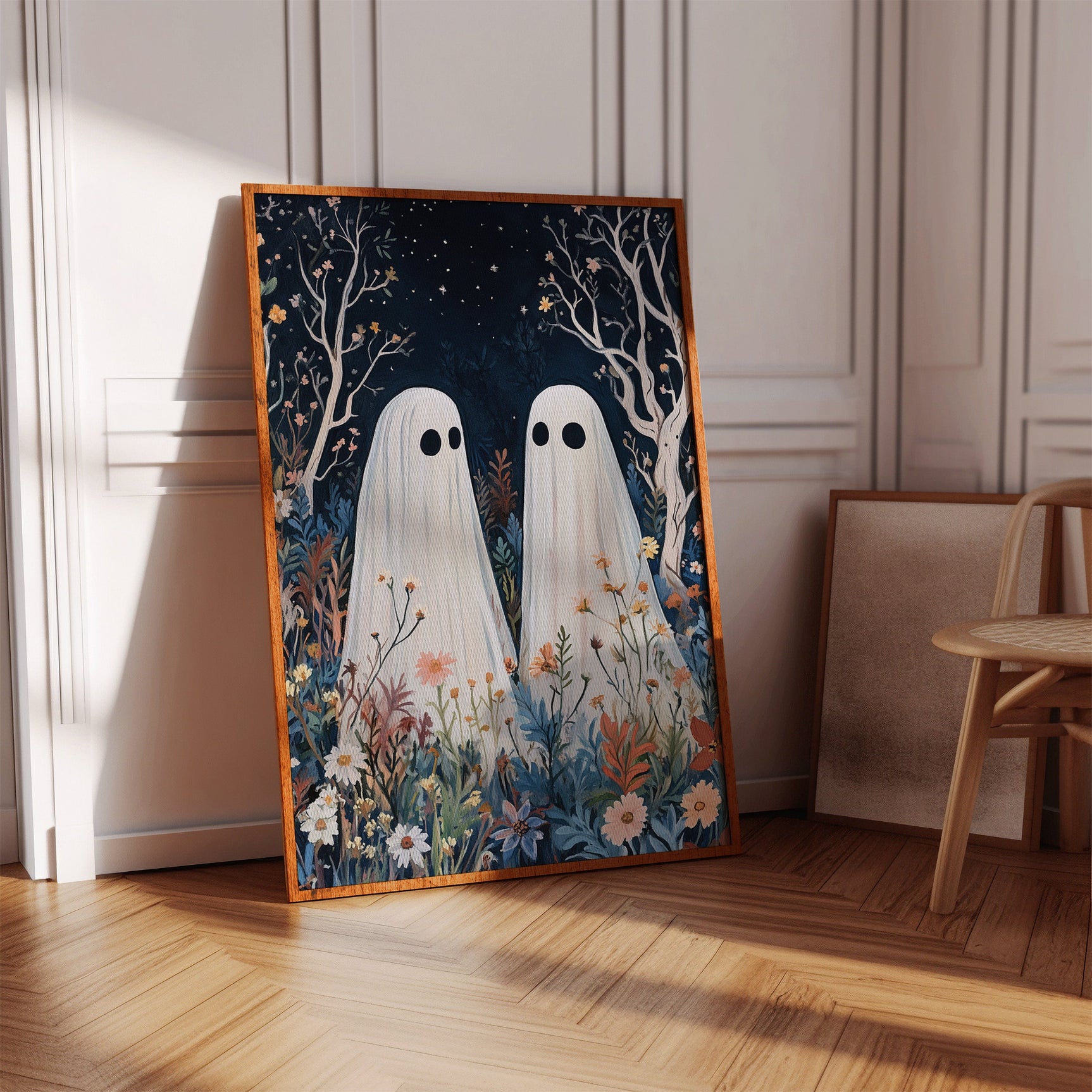 Whispers in the Moonlit Garden
