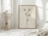 Whispering Blooms: Ivory Serenity