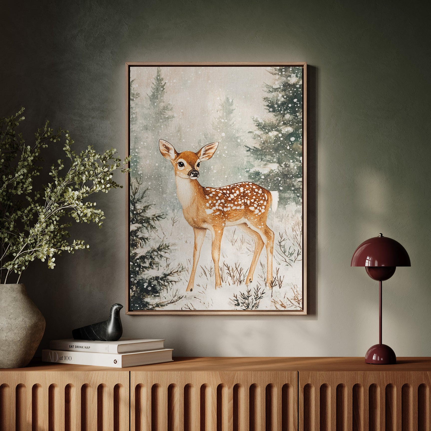 Winter Fawn