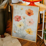 Sunlit Pastel Blossoms