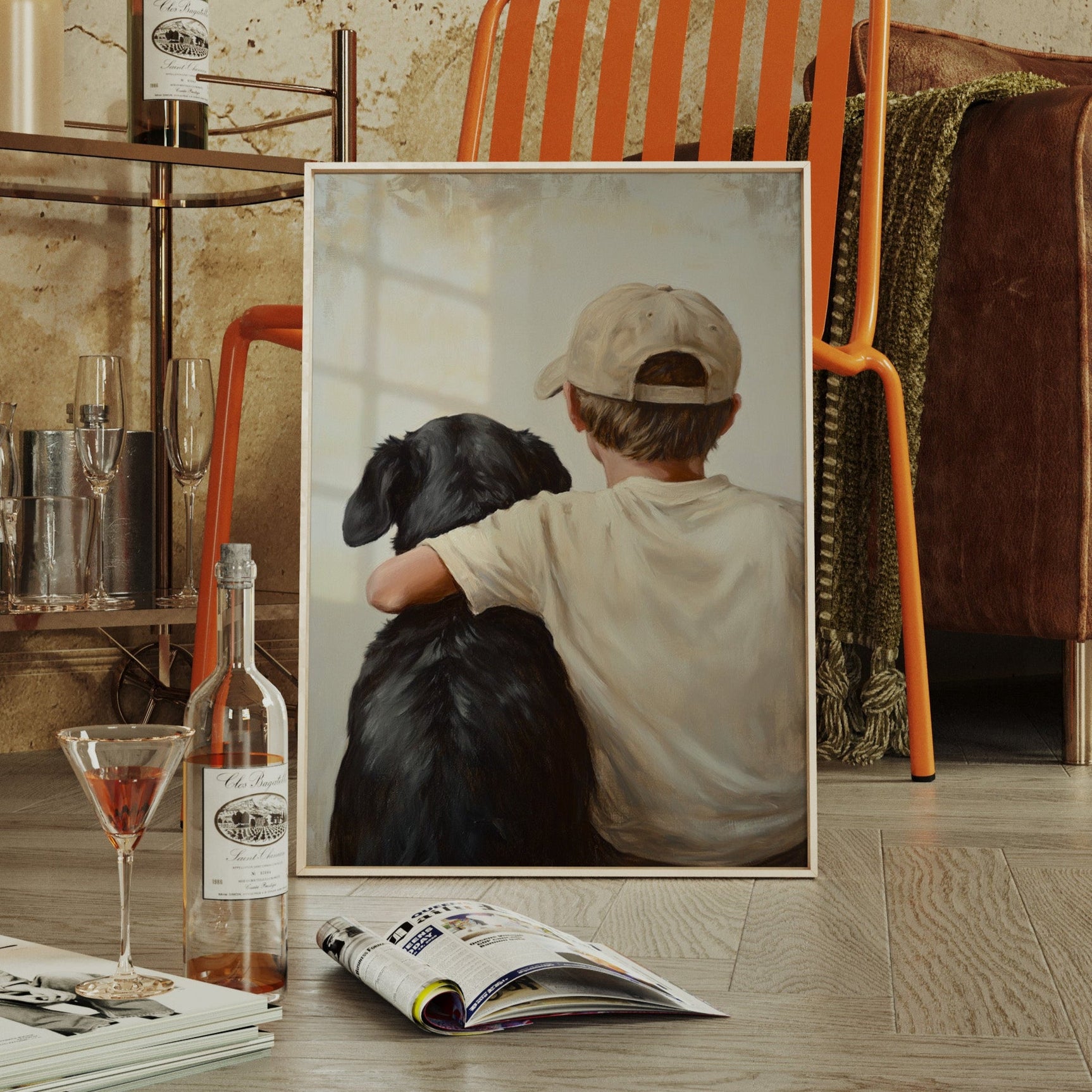 Rustic Companionship Reverie