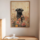 Blissful Pug Meadow