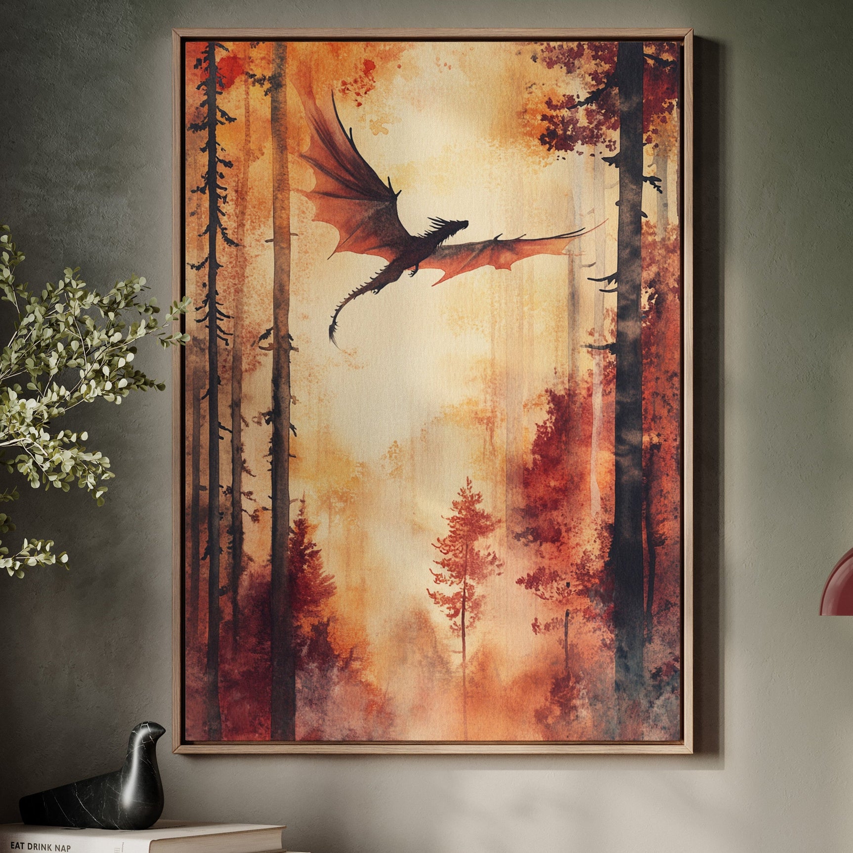Crimson Flight Reverie